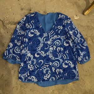 Women’s Royal Blue Blouse